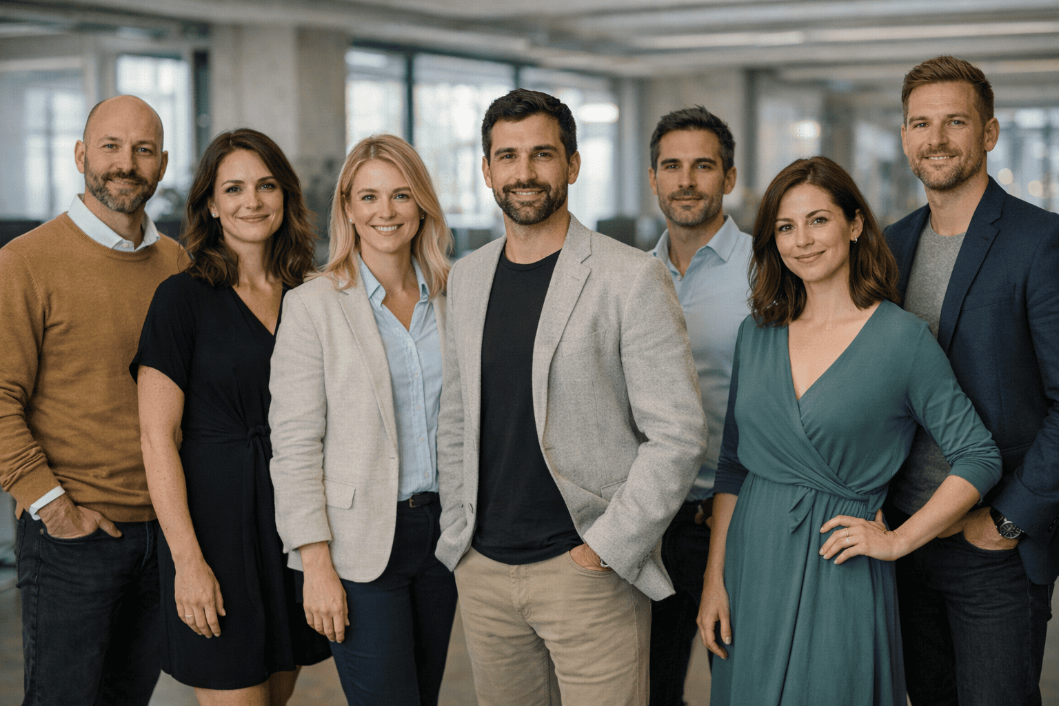 Team working on AI trading platform — KAVORABIT